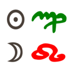 Sonne in Jungfrau mit Mond