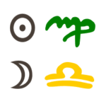 Sonne in Jungfrau mit Mond in Waage