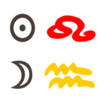 Sonne in Löwe mit Mond in Wassermann