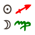 Sonne in Schütze mit Mond in Jungfrau