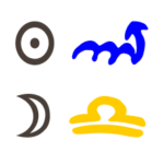 Sonne in Skorpion mit Mond in Waage