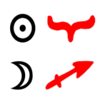 Bild Sonne in Widder mit Mond in Schütze