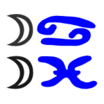 Krebs-Mond-Fische-Mond