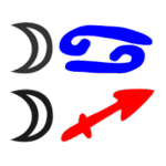 Krebs-Mond-Schütze-Mond