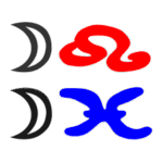 Löwe-Mond-Fische-Mond