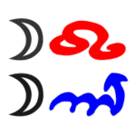 Löwe-Mond-Skorpion-Mond