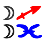 Schütze-Mond-Fische-Mond
