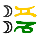 Zwillingemond Steinbockmond